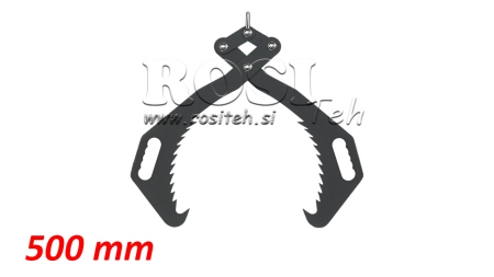 HAND FORESTRY GRAPPLES GRIPPER HD50 (500MM) - PAINTED