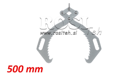 GRIPURI PENTRU FORESTIER HD50 (500MM) - GALVANIZATE