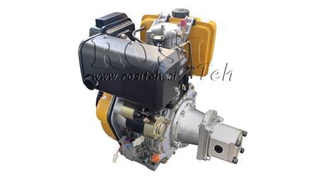ASAMBLARE HIDRAULICĂ DIESEL 474cc POMPĂ GR.2 8.0 ccm (debit = 28.8 lit/min)