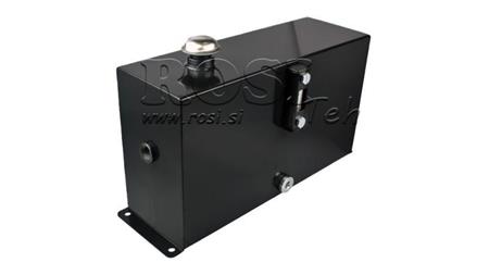 REZERVOR METALIC 12 LITRI CUB 255x120x450mm COMPLET CU ECHIPAMENT