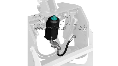 SET DI MONTAGGIO PER ACCUMULATORE IDRAULICO PER IDRAULICA ANTERIORE DEL TRACTOR