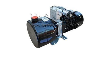 AGREGAT HIDRAULIC MINI 380V AC (0.75 kW) 85 bar - 3.7 cc - 5.2 lit/min - rezervor 4 lit