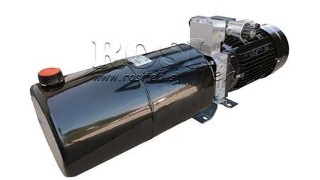 AGREGAT HIDRAULIC MINI 380V AC (2.2 kW) 120 bar - 8.0 cc - 11.2 lit/min - rezervor 12 lit