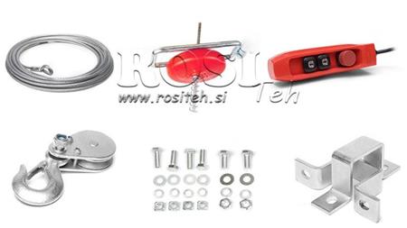 WINCH ELECTRIC 230 V DWI 300/600 kg