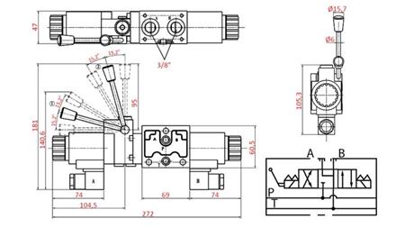 VALVĂ HIDRAULICĂ MANUALĂ ȘI ELECTROMAGNETICĂ YEAT-ASAMBLARE 12V N6