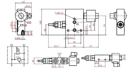 SEGMENT D'ENTRÉE BY-PASS AVEC SÉCURITÉ POUR VALVE AMOVIBLE YEAT 12V