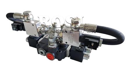 VALVĂ HIDRAULICĂ 2xZ80 12V DC CU FUNCȚIE FLOATING