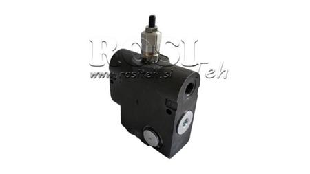 VANĂ DE PRIORITATE 3/8 CU SCALĂ ȘI VANĂ DE SIGURANȚĂ 0-30lit, 0-200bar