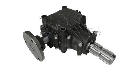 REDUCȚOR DE UNGHI PENTRU FERONERIE CIRCULARĂ STÂNGA