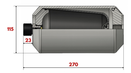 HYDROSPEICHER 1,5 LIT - M18x1,5