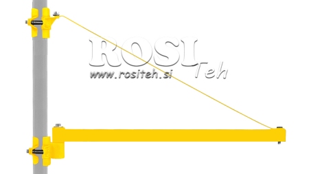 SWING ARM FOR ELECTRIC WINCH DWI 750 mm 1000 kg