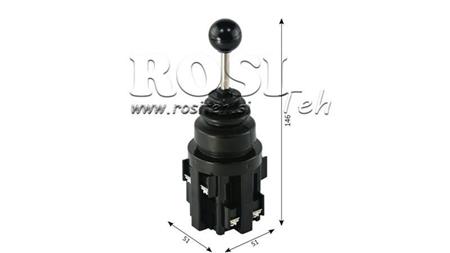 JOYSTICK ELECTRIC DE CONTROL 5 POZIȚII