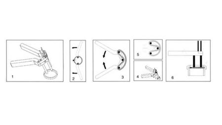 unealtă pentru înlocuirea garniturilor hidraulice