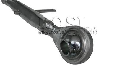 automatisk traktor gängad dragstång kategori 2 M30x3-530/770