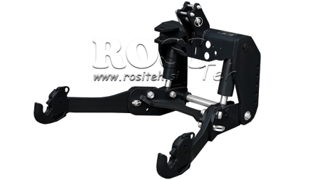 TIRANȚI FRONTALI UNIVERSALI PENTRU TRACTOR CAT.2 1500KG NEGRU (RAL 9005)