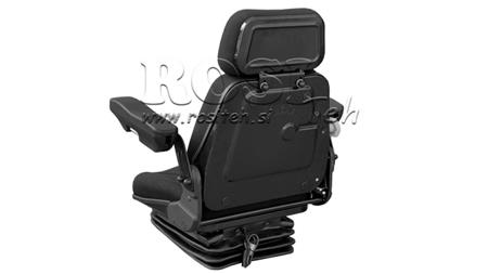 TRAKTORSETT LUFTOPPHENG STOFF MED ARMLENE ECO