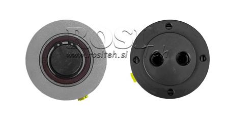 CONECTOR ROTATIV HIDRAULIC 2WAY IH2037-GY6LS 3/8 30lit/min 350rpm 350BAR