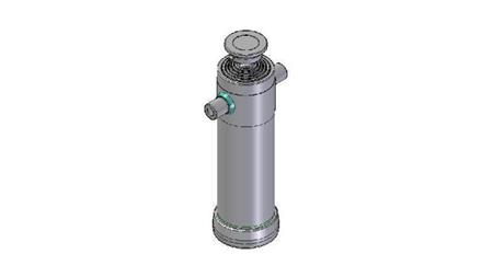 6011S -CILINDRU TELESCOPIC STANDARD/BOL 6 ETAPE CURSĂ 2557 DIAMETRU 152