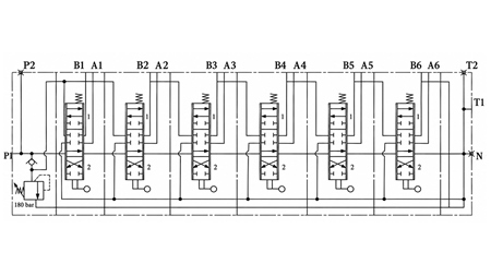 MANUAL SUPAPĂ HIDRAULICĂ MONOBLOC 6xZ80