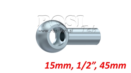 FURTUN METALIC BANJO 1/2 45mm