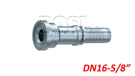 HIDRAVLIČNI PRIKLJUČEK KOMATSU RAVNI DN16mm-PRIROBNICA5/8