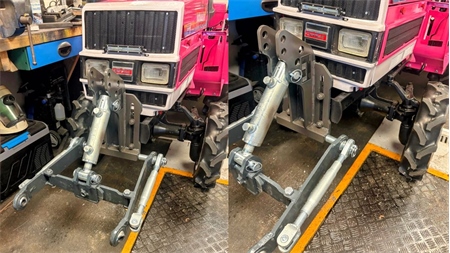 TIRANȚI FRONTALI UNIVERSALI CAT. 1 - ECO PENTRU TRACTOR