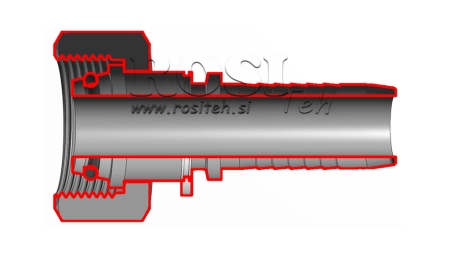 CONEXIUNE HIDRAULICĂ DKOS 8 CU FEMEIE DN5-M16X1,5