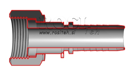 CONEXIUNE HIDRAULICĂ DKORFS FEMELĂ DN16-1 -14