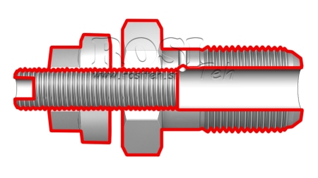 HYDRAULIC DAMPING HOLLOW SCREW 1/2