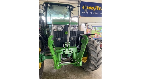 TIRANȚI FRONTALI UNIVERSALI CAT. 2 PENTRU TRACTOR 1500 KG - VERDE (RAL 6001)