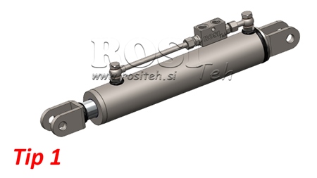 TIRANT LATERAL HIDRAULIC - CASE-IH 80/40MIN.610 TIP (1) Φ 19/16