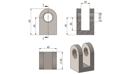 SYLINTERIN HAARUKKANIVEL 40MM - FI20