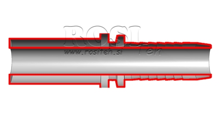 HYDRAULISK FORBINDELSE SLANGE RET DN13-d.15