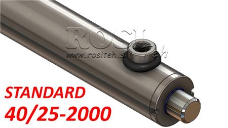 CILINDRU HIDRAULIC STANDARD 40/25-2000
