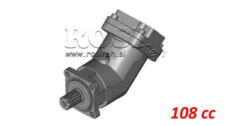 MOTOR HIDRAULIC PISTON 108CC - 600NM
