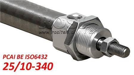 CILINDRU PNEUMATIC PCAI 25/10-340 BE ISO6432