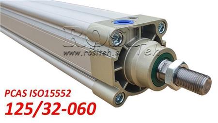 CILINDRU PNEUMATIC PCAS 125/32-060 BE ISO15552