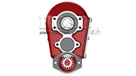 CUTIE DE VITEZE - CUTIE DE VITEZE RT150 PENTRU MOTOR HIDRAULIC MP/MR/MS/MH RAPORT 12:1