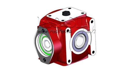 VÄXELLÅDA - VÄXELLÅDA RT45 FÖR HYDRAULISK MOTOR MP/MR FÖRHÅLLANDE 1.9:1