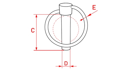 CUI SIGURANTA TIRANT CENTRAL 11 MM (6 BUC)