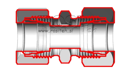 HIDRAVLIČNI PRIKLJUČEK FITING NZ