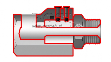 HIDRAVLIČNI PRIKLJUČEK FITING NZ