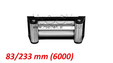 GHIDAJ CU ROLE PENTRU CABLU DE OȚEL (6000) 83x233