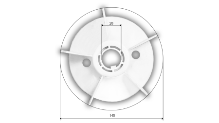 MOTOR ELECTRIC VENTILATOR MS 100