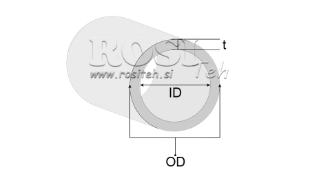 HONANA CEV H9 ZA HIDRAVLIČNI CILINDER 90/105 - 7,5mm (1000mm)
