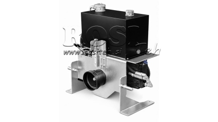 UNITATE HIDRAULICĂ PENTRU TRACTOR CU O CAPACITATE DE 100L DE FLUX 53L/MIN 2XZ80 - S CU SCHIMBĂTOR DE CĂLDURĂ