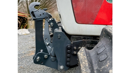 KOMPLETNÝ TROJBODOVÝ ZÁVES NA TRAKTOR UNIVERZÁLNY 2KAT PRE TRAKTOR 1500kg