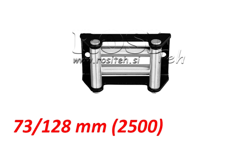 GHIDAJ CU ROLE PENTRU CABLU DE OȚEL (2500) 73x128