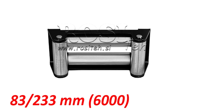 GHIDAJ CU ROLE PENTRU CABLU DE OȚEL (6000) 83x233