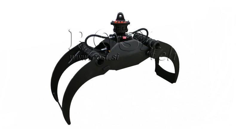 CLAU FORESTIER LG1500 kg - 1320 mm ROTATOR 3000/1500 KG CU FLANȘĂ